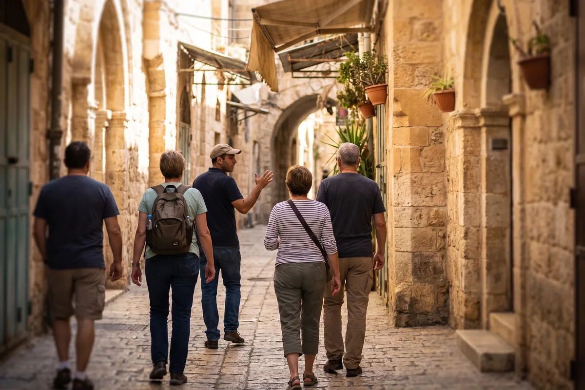 סיור מודרך בעיר העתיקה בירושלים